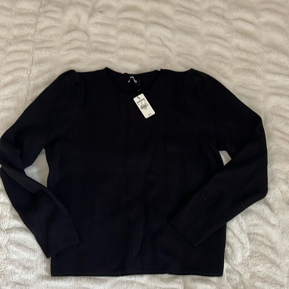 NWT Black Sweater Size Medium